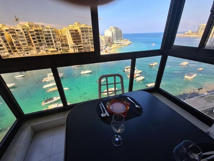Spinola Bay Sea Front Apt 6 San Ġiljan Extérieur photo
